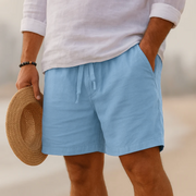 Amalfi Linen Shorts view 4