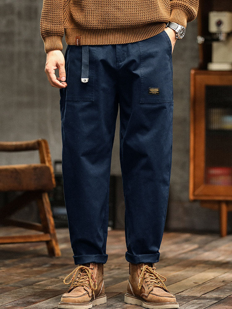 Milan Cotton Utility Pants