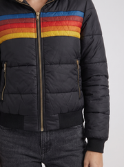 Annika Bomber Jacket Black view 6