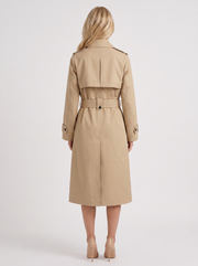 Edie Belted Coat Beige view 5