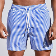 Men’s Striped Swim Shorts – Quick-Dry Fit view 2