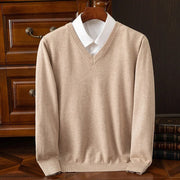 Olympia Cashmere V-Neck Sweater view 5