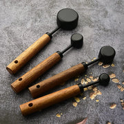 Wood and Steel Measuring Spoon Set view 7