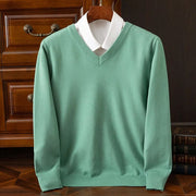 Olympia Cashmere V-Neck Sweater view 1
