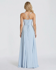 Ava Corset Maxi Dress Light Blue view 2