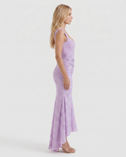 Carisia Corset Maxi Dress Purple view 4