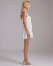 Catherine Halter Mini Dress White view 2
