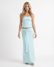 Charlotte Wrap Skirt Set Mist view 1