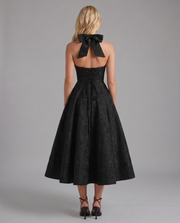 Effie Midi Dress Black view 4