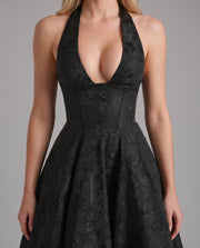 Effie Midi Dress Black view 5
