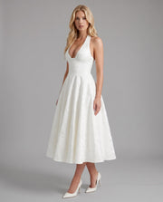 Effie Midi Dress Ivory view 2