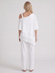 Ines Pants Set White view 5