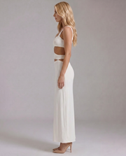 Jetta Slip Mini Dress White view 3