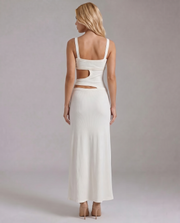 Jetta Slip Mini Dress White view 4