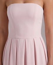 Juliana Strapless Midi Dress Pink view 5
