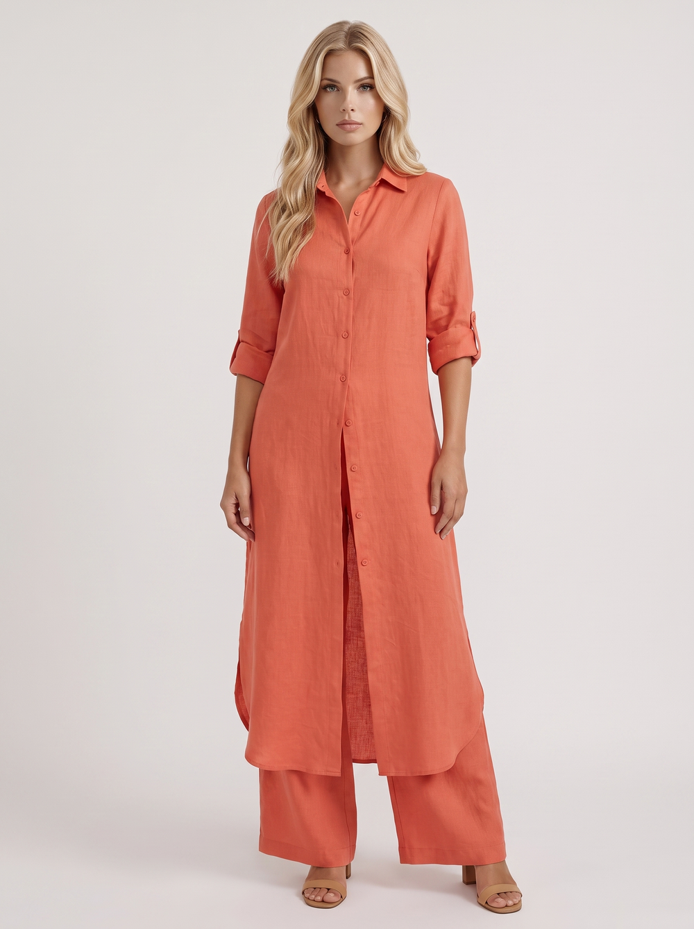Nell Pants Set Red