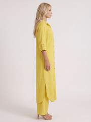 Nell Linen Pants Set Yellow view 4
