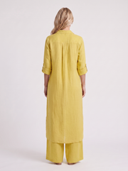 Nell Linen Pants Set Yellow view 5