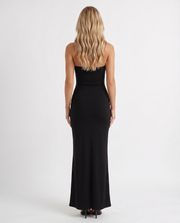 Raye Cutout Maxi Dress Black view 4