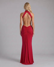 Tiffany Maxi Dress Red view 4
