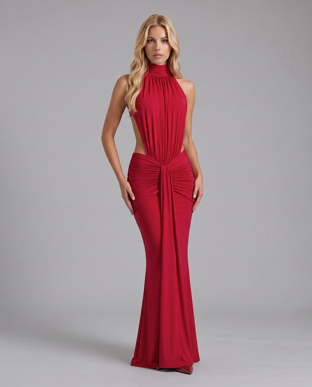 Tiffany Maxi Dress Red