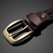 Braxton Braided Leather Belt view 4