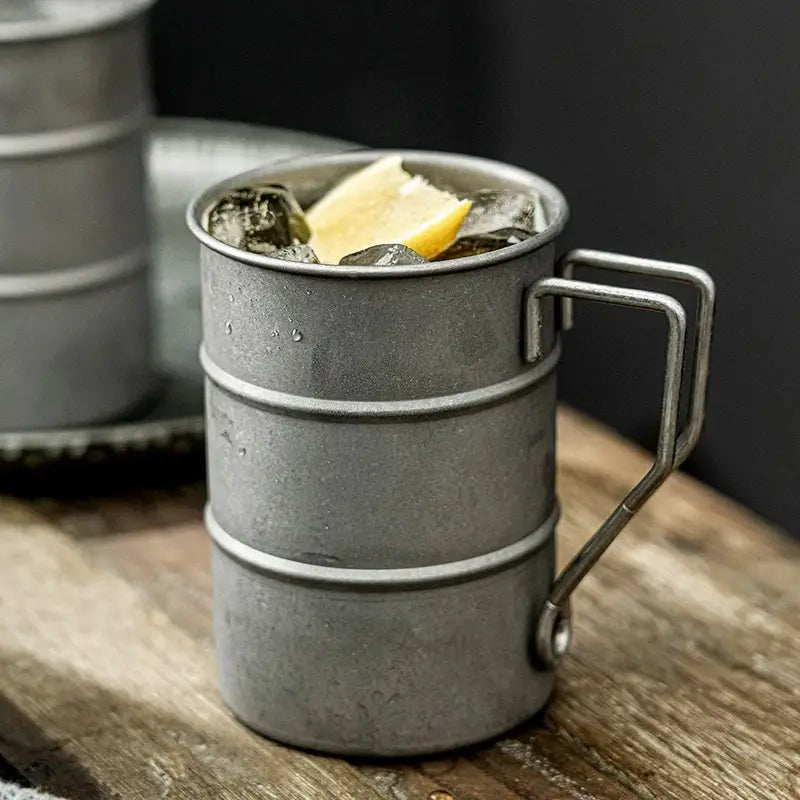 Vintage Steel Mug