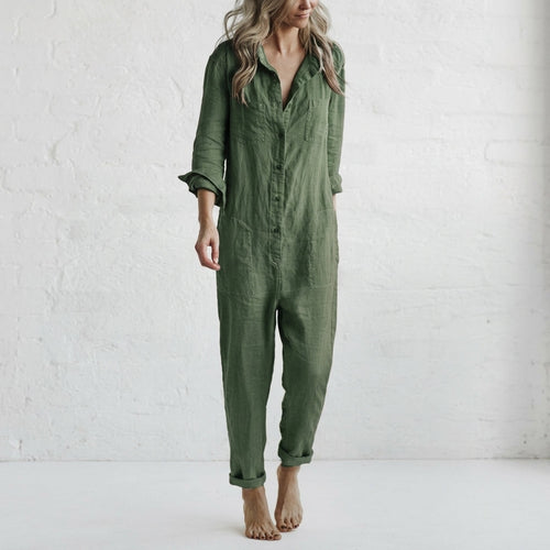 Elvinae Linen Jumpsuit