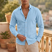 Riviera Cotton Linen Shirt view 2