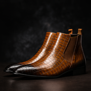 Amarillo Snakeskin Boots view 1