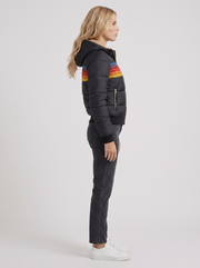 Annika Bomber Jacket Black view 4