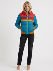 Annika Bomber Jacket Blue view 1