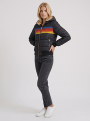 Annika Bomber Jacket Black view 3