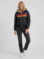 Annika Bomber Jacket Black view 1