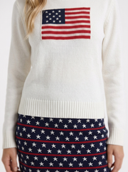 Blythe Knit Sweater White view 6