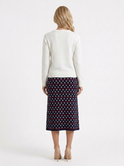 Blythe Knit Sweater White view 5