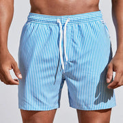 Men’s Striped Swim Shorts – Quick-Dry Fit view 5