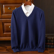 Olympia Cashmere V-Neck Sweater view 3