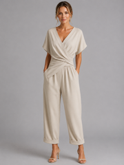 Women’s Wrap Front Co-Ord Set – Relaxed Summer Fit view 1