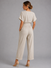 Women’s Wrap Front Co-Ord Set – Relaxed Summer Fit view 3