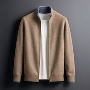 Bordeaux Merino Zip Jacket view 1