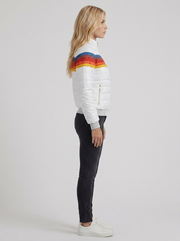 Annika Bomber Jacket White view 4