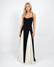 Alice Sweetheart Maxi Dress Black view 1