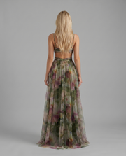 Angela Maxi Dress Green view 2
