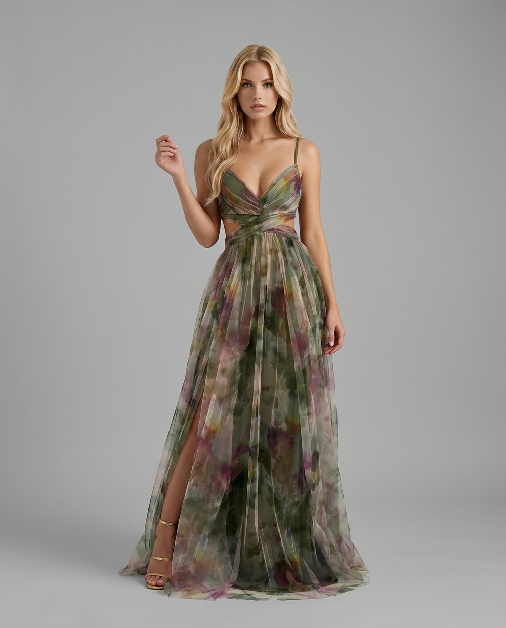 Angela Maxi Dress Green