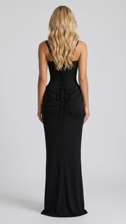 Ariana Draped Maxi Dress view 5
