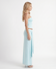 Charlotte Wrap Skirt Set Mist view 4