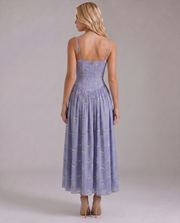 Cielle Floral Midi Dress Daisies Print view 4