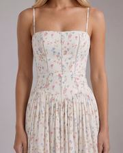 Cielle Floral Midi Dress Floral Print view 5