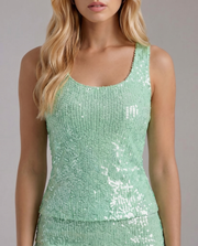 Destiny Sequin Mini Set Mint view 3